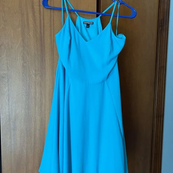 Express | Dresses | Express Blue Mini Dress Chic And Stylish | Poshmark Express | Dresses | Express Blue Mini Dress Chic And Stylish | Poshmark